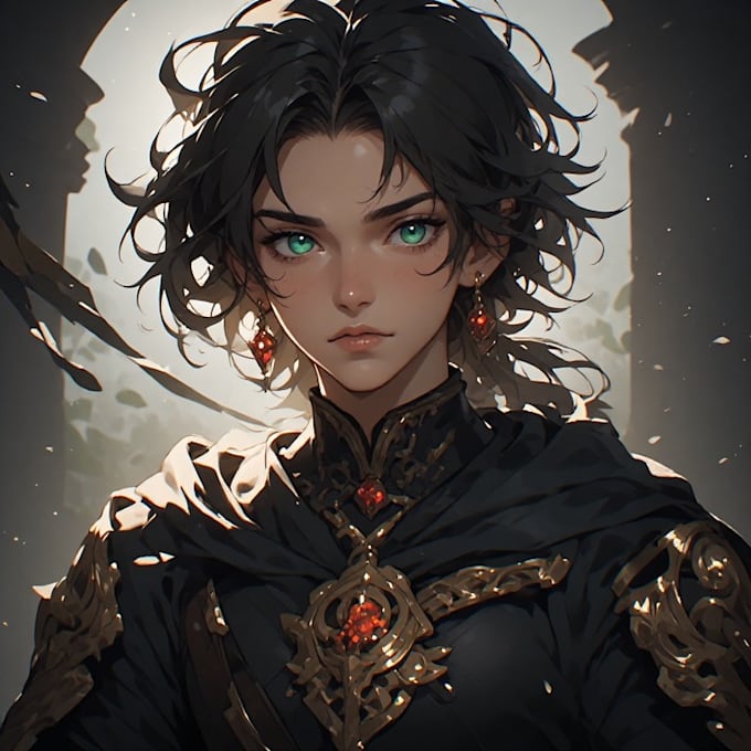 make unique  fantasy charecter design