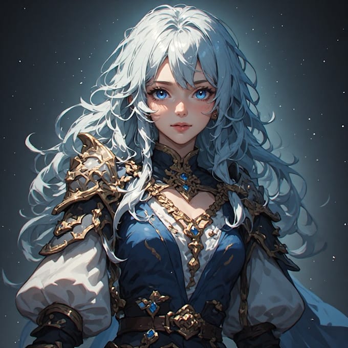 make unique  fantasy charecter design
