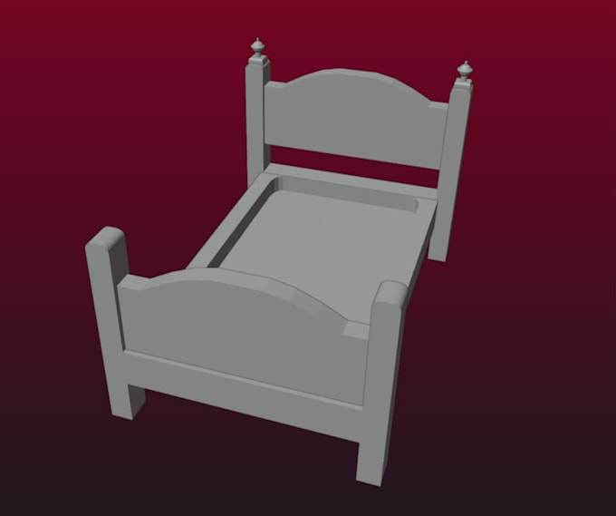 create low poly game assets and props