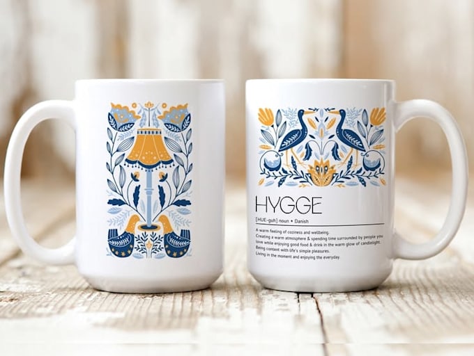 do amazing mug cup tumbler wrap design sublimation