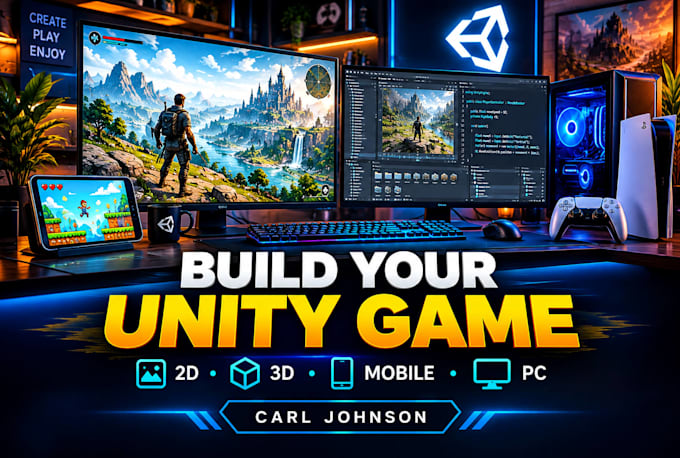 do professional unity environment, unity vfx game development