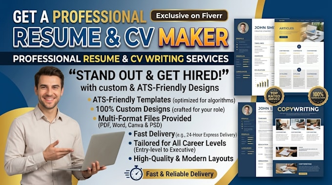 professional resume and  cv maker