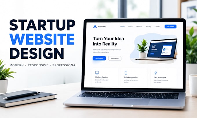 build basic website startup website small business website company website