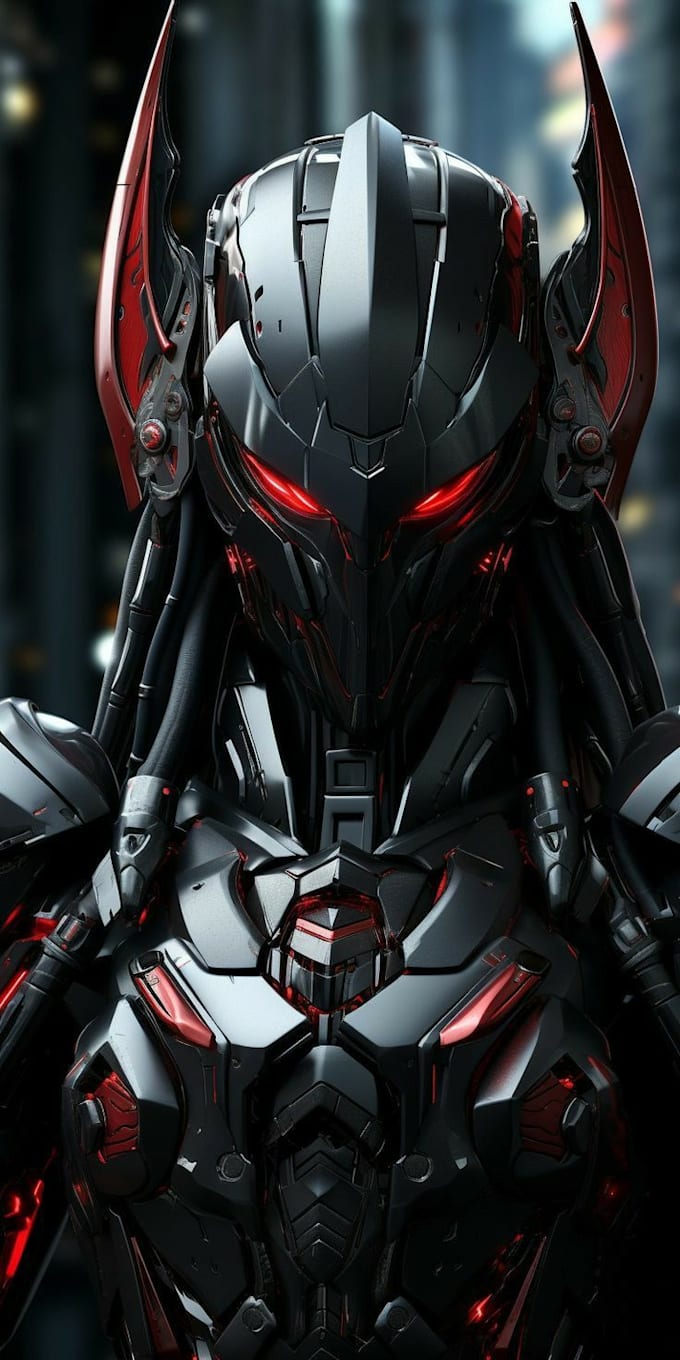 design spectacular robots, cyborgs and mechs
