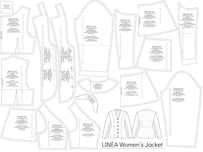 draft digital sewing patterns from your sketch or tech pack