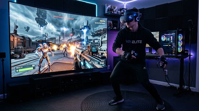 develop vr games, meta quest game, vr simulations and immersive 3d experiences