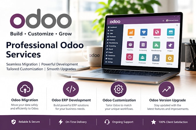 do odoo migration odoo erp development odoo customization odoo version upgrade