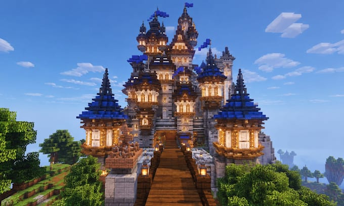 build a custom minecraft map, server spawn, lobby and hub