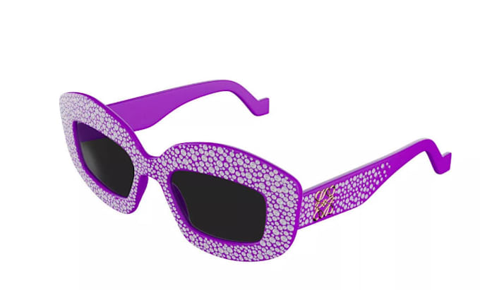 create custom 3d eyewear, sunglasses cad and product rendering