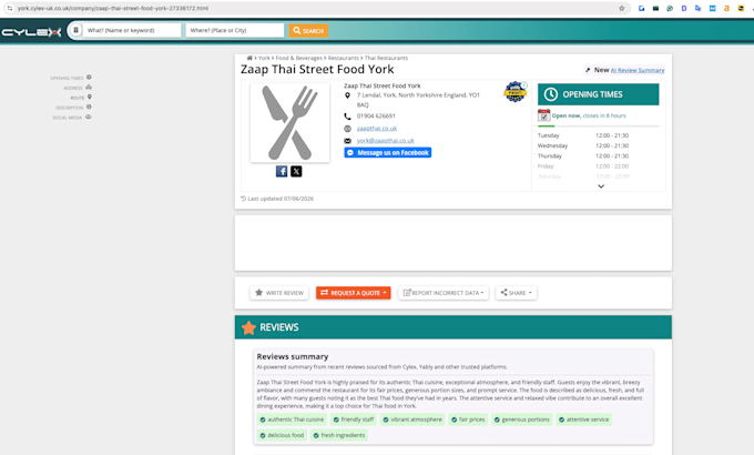 create the best UK local citations