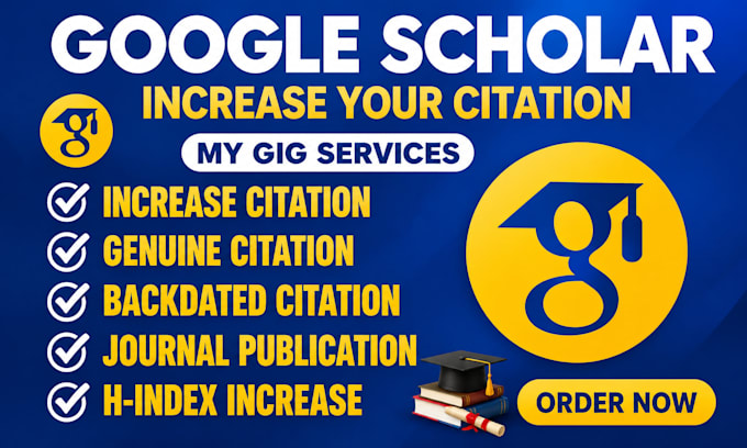 increase and backdate google scholar citation, scopus citation,write and publish