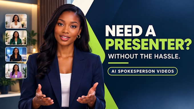 produce ai spokesperson talking avatar, heygen lip sync presenter video