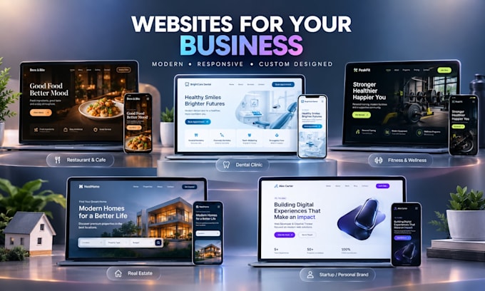 create and redesign animated websites with interactive UI