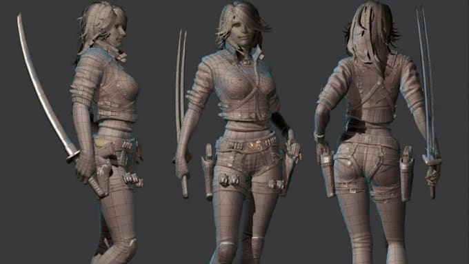 create 3d character models, vrchat avatars, vtuber vrm models and vroid avatars
