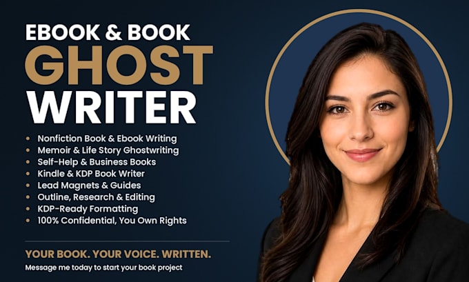 ebook ghostwriter, ghostwrite friction and nonfiction book as ghostwriter
