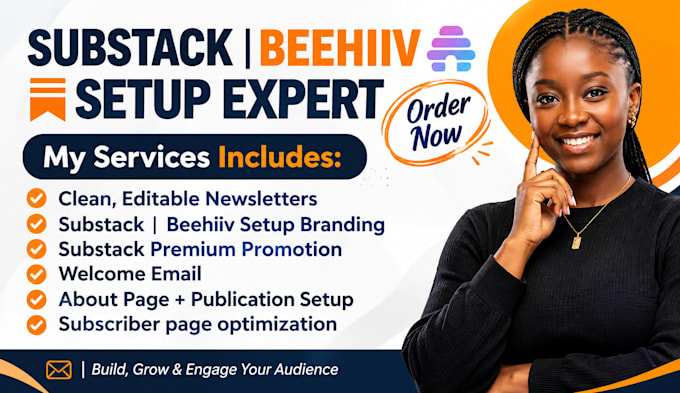 setup and manage your substack and beehiiv newsletter