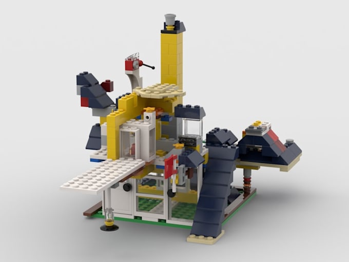 design custom lego moc lego instruction xml part list using bricklink studio set