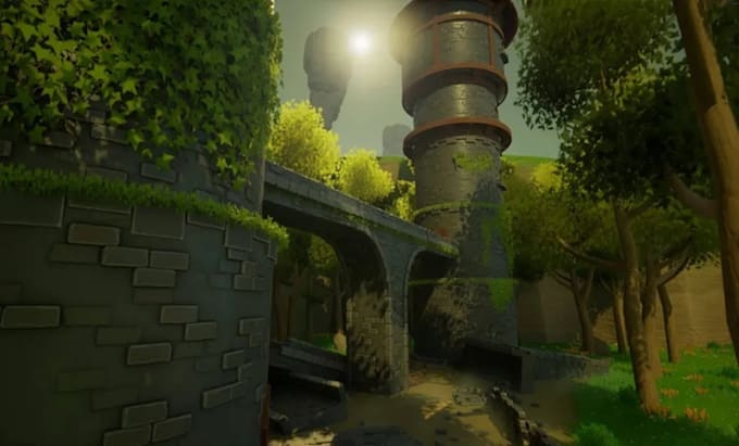 create professional 3d game environment and map design for unity
