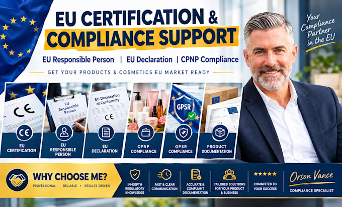 handle eu certification, eu responsible person, eu declaration, cpnp compliance