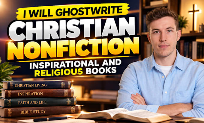 ghostwrite christian nonfiction inspirational books ghostwrite religious books