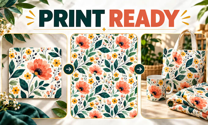 create seamless pattern design for textile fabric and print