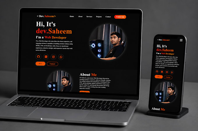 do mobile responsive frontend website development