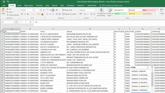 do data entry, excel data formatting, data cleaning