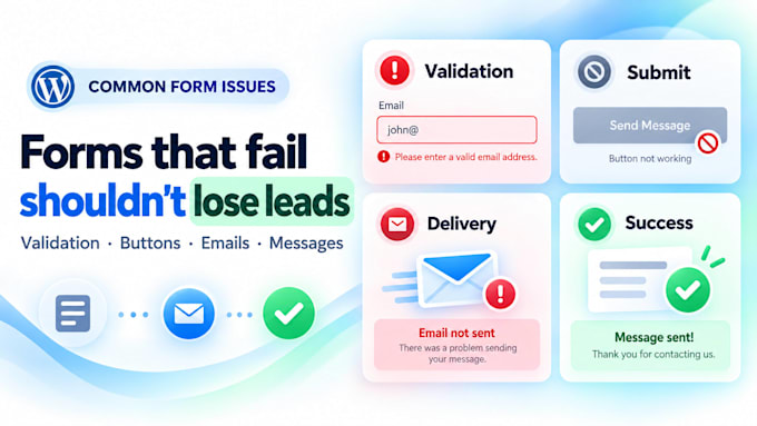 fix wordpress contact forms and email delivery issues