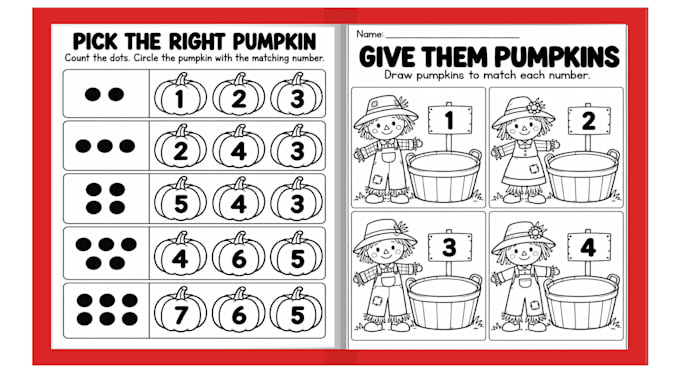 create educational books and activity books for kids