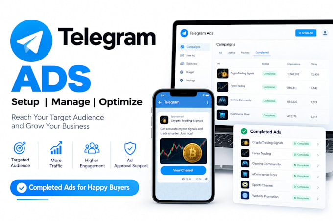 fix telegram ads, run telegram ads, approve telegram ads for forex promotion