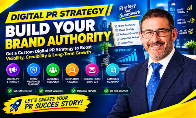 create digital PR campaign for startups brands media outreach and press coverage