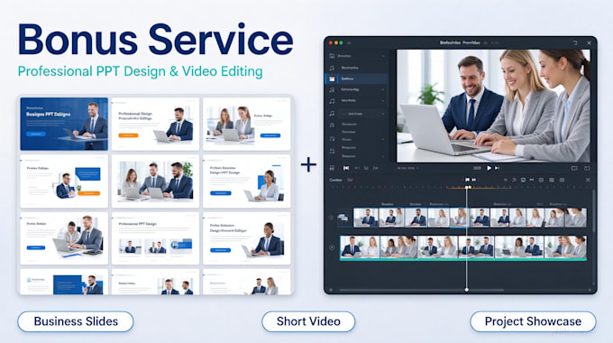 java vue and integrate ai llm, make PPT and video editing
