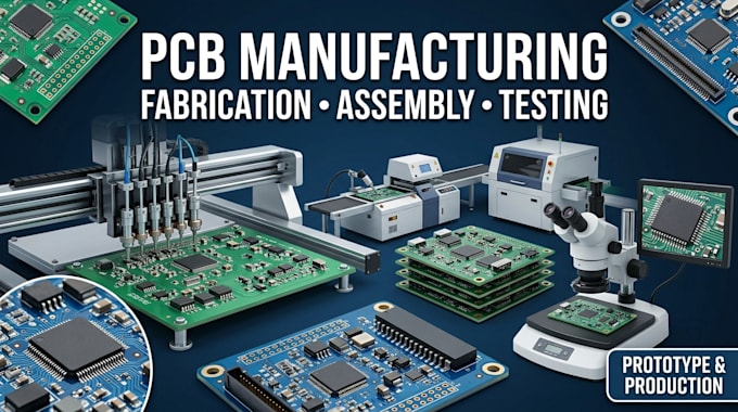 provide pcb manufacturing, fabrication, assembly and testing services