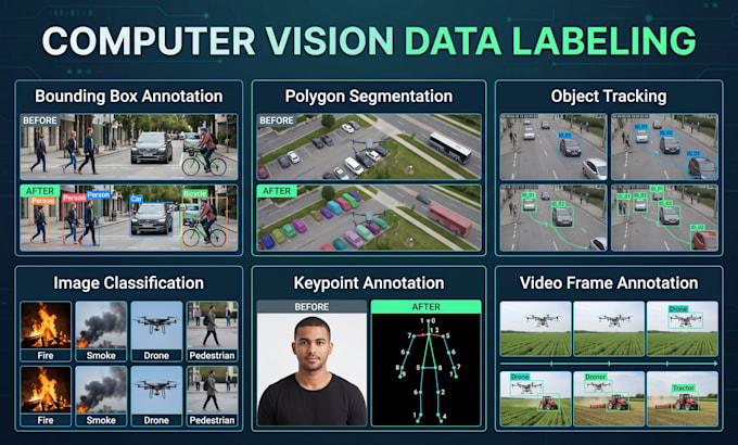 annotate images and videos for computer vision models