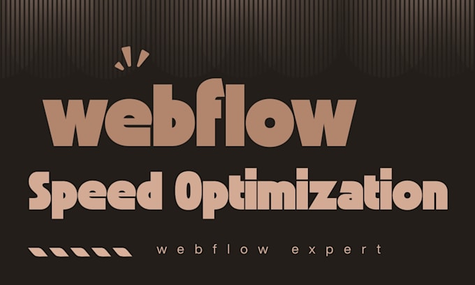 optimize your webflow website speed and core web vitals