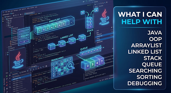 develop and debug java programs and data structures