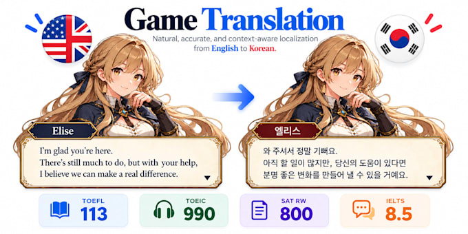 localize your game to korean