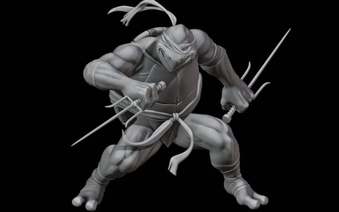 custom 3d printable figures,high detail sculpting for characters, models