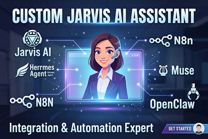 custom jarvis ai personal jarvis ai assistant hermes agent n8n muse openclaw