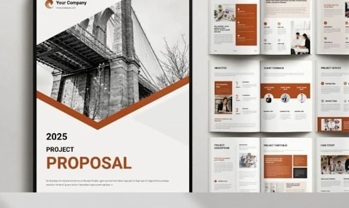 design company profile, architectural building construction project proposal