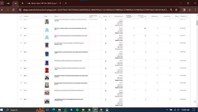 create ebay product listings