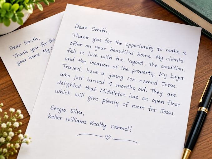 write anything with my beautiful handwriting