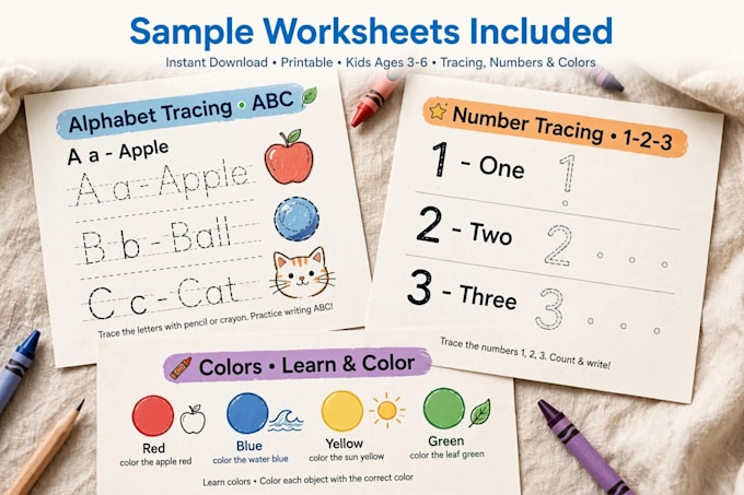 create ntt lesson plans worksheets and activity