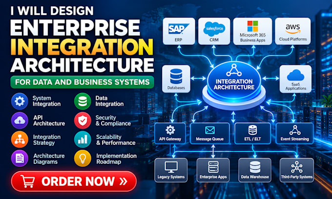 design enterprise integration architecture for data and business systems