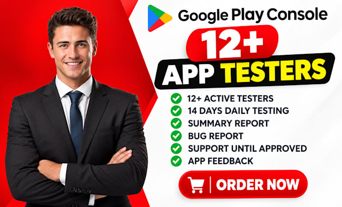 do 12 testers closed testing andriod app testing website qa testing app testing