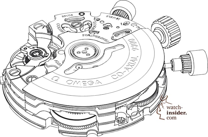 create detailed technical drawing of your watch design