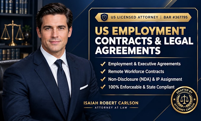 draft an employee confidentiality agreement nda and IP contract