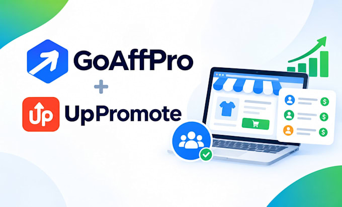 set up goaffpro and uppromote affiliate tracking for your store