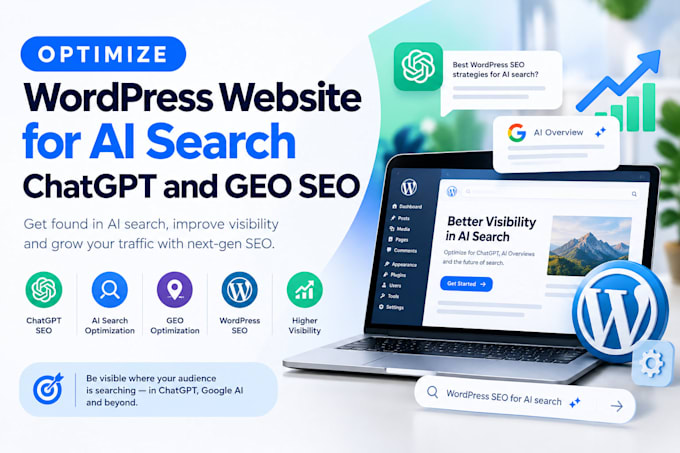 optimize wordpress website for ai search chatgpt and GEO SEO