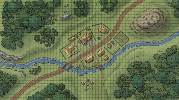 create custom game maps, fantasy map, world map and illustrated rpg maps